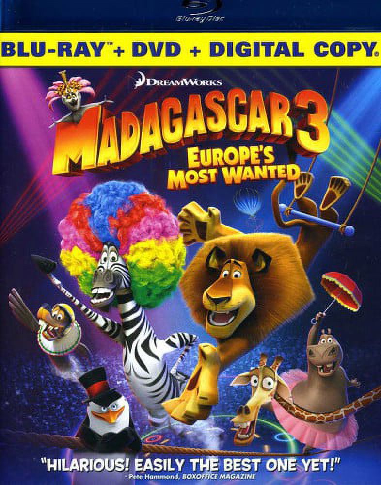 Madagascar 3: Europe's Most Wanted (Blu-ray) - image 1 of 1
