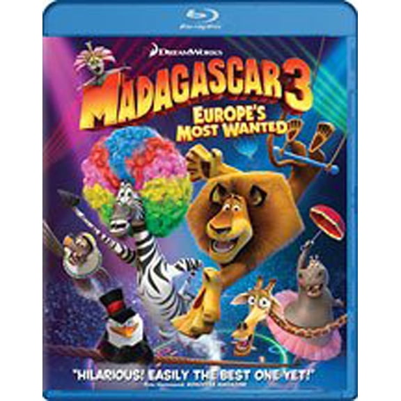 Pre-Owned Madagascar 3: Europe's Most Wanted [Blu-ray]