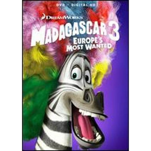 Pre-Owned Madagascar 3: Europe's Most Wanted (DVD 0024543263654) directed by Conrad Vernon, Eric Darnell, Tom McGrath