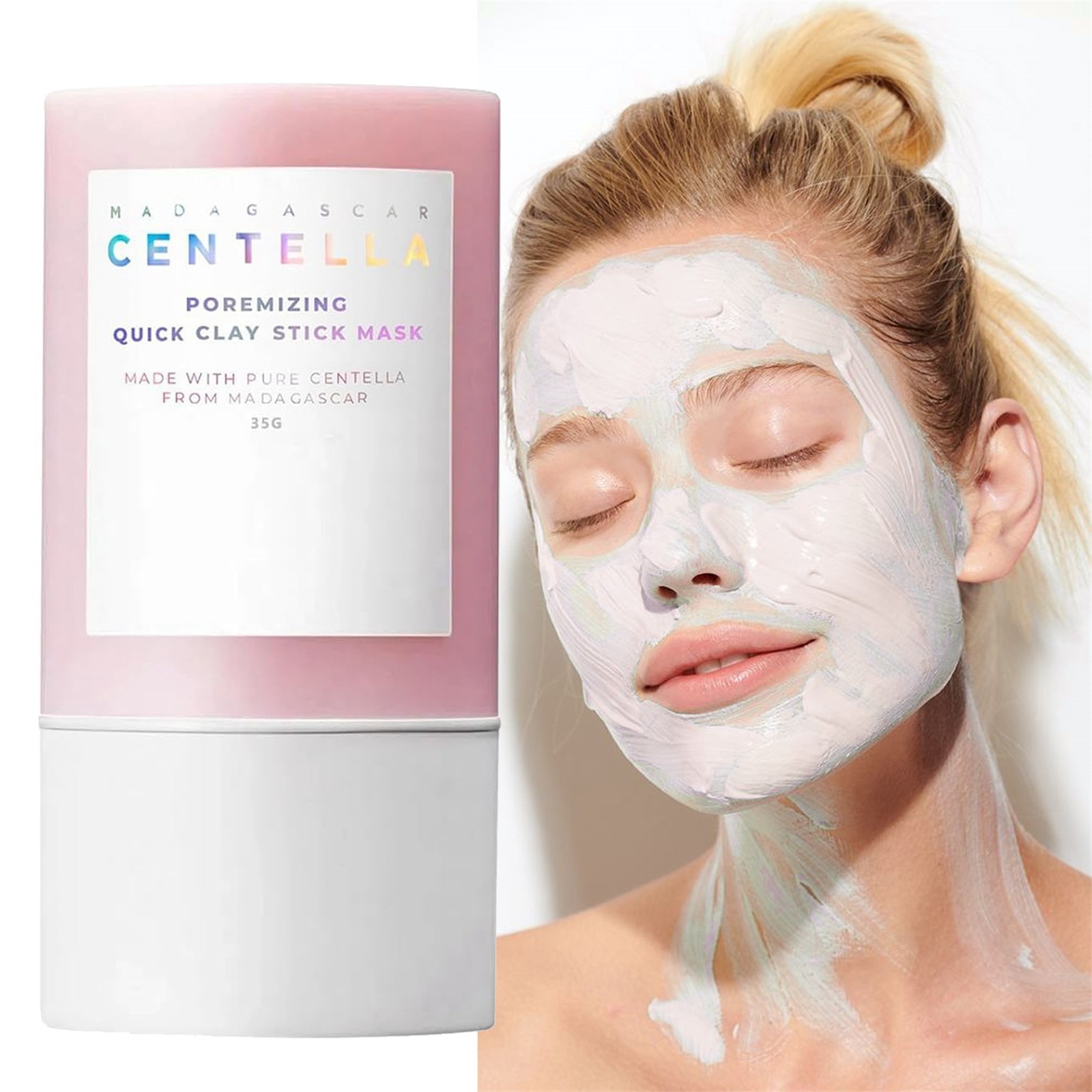 Madagascar Centella Poremizing Quick Clay Stick Mask 27g