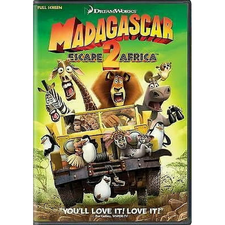 Madagascar: Escape 2 Africa (DVD) (1st Edition) - Walmart.com