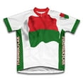 thumbnail image 1 of Madagascar Flag Short Sleeve Cycling Jersey  for Men - Size S, 1 of 3