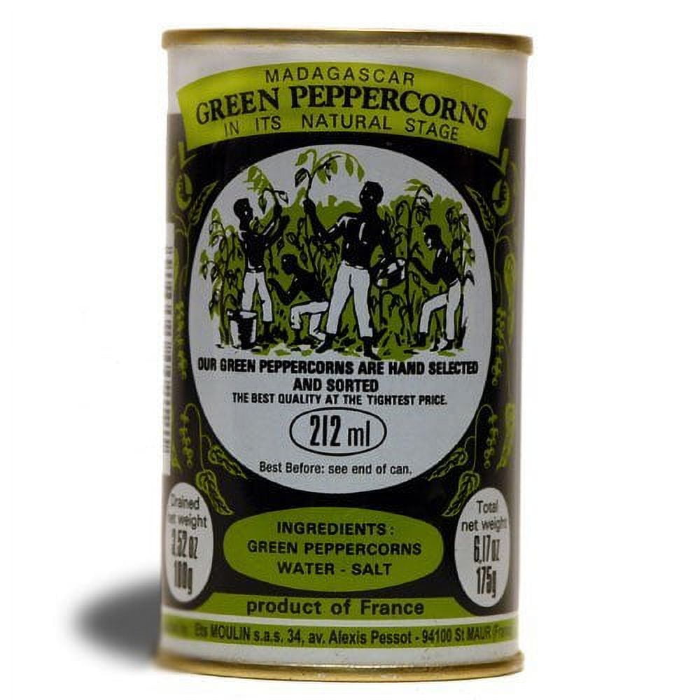 Madagascar Green Peppercorns in brine 3.52 oz,100g (2 Pack)