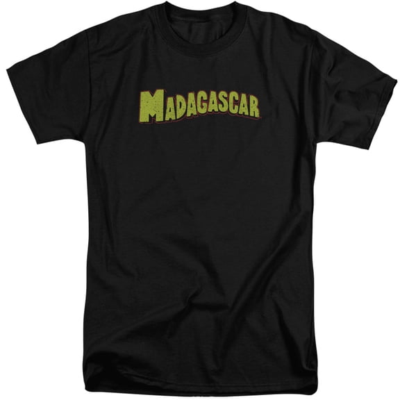 Madagascar - Logo - Tall Fit Short Sleeve Shirt - XX-Large