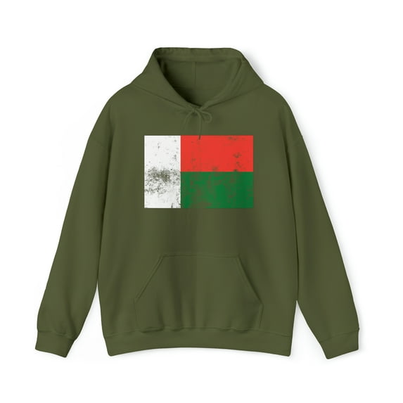 Madagascar Malagasy Pride Flag Hoodie, Gifts, Hooded Sweatshirt