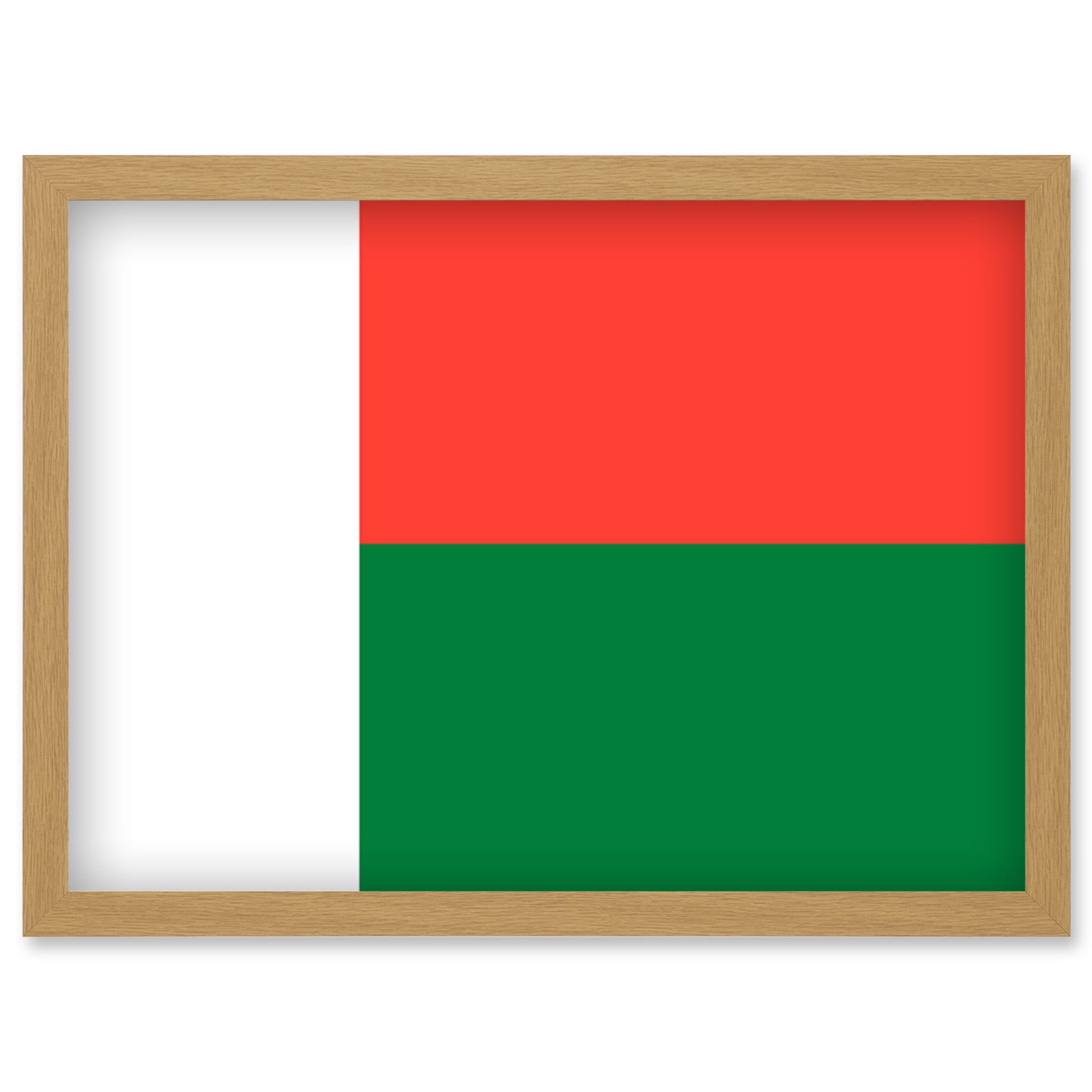 Madagascar National Flag Patriotic Vexillology World Flags Country