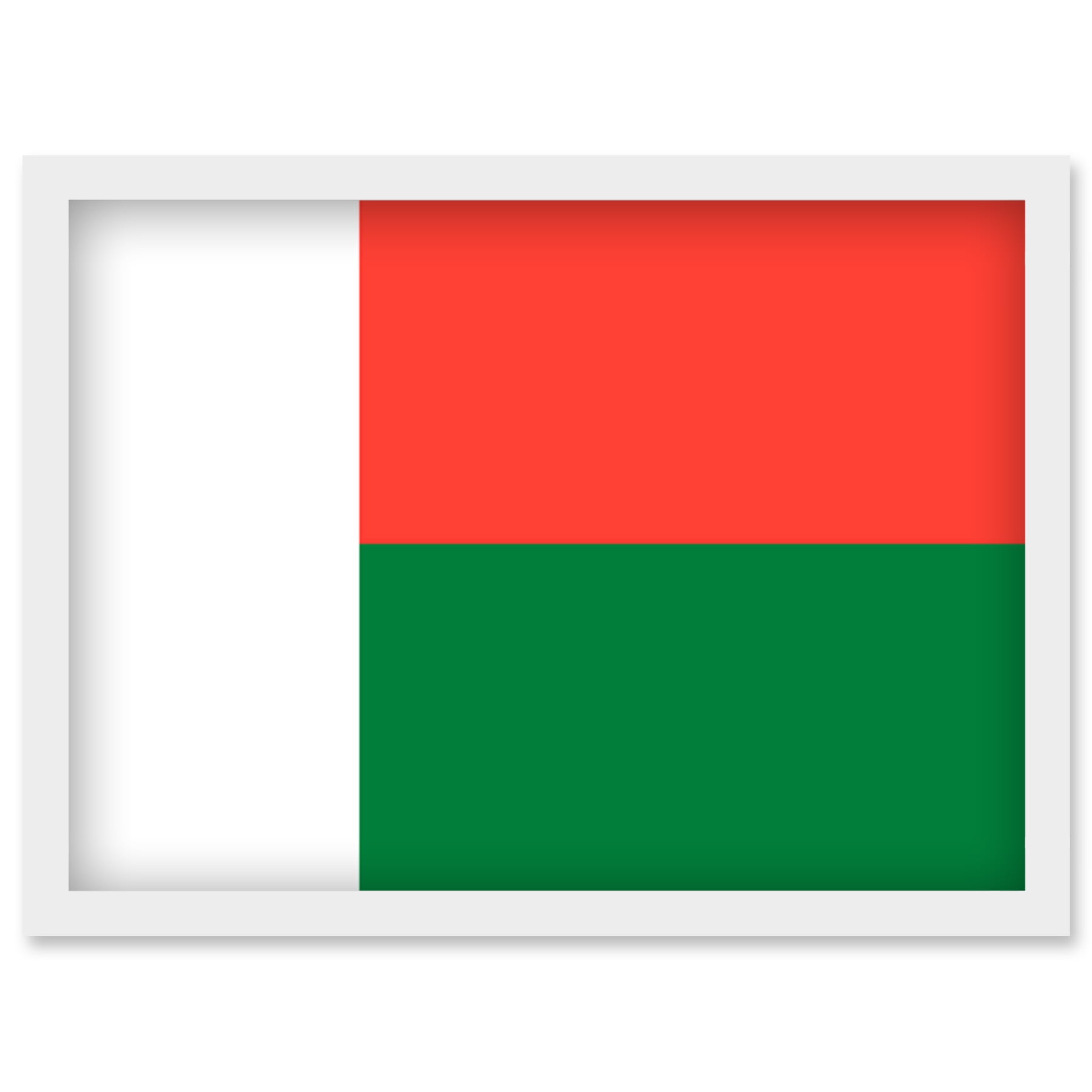 Madagascar National Flag Patriotic Vexillology World Flags Country