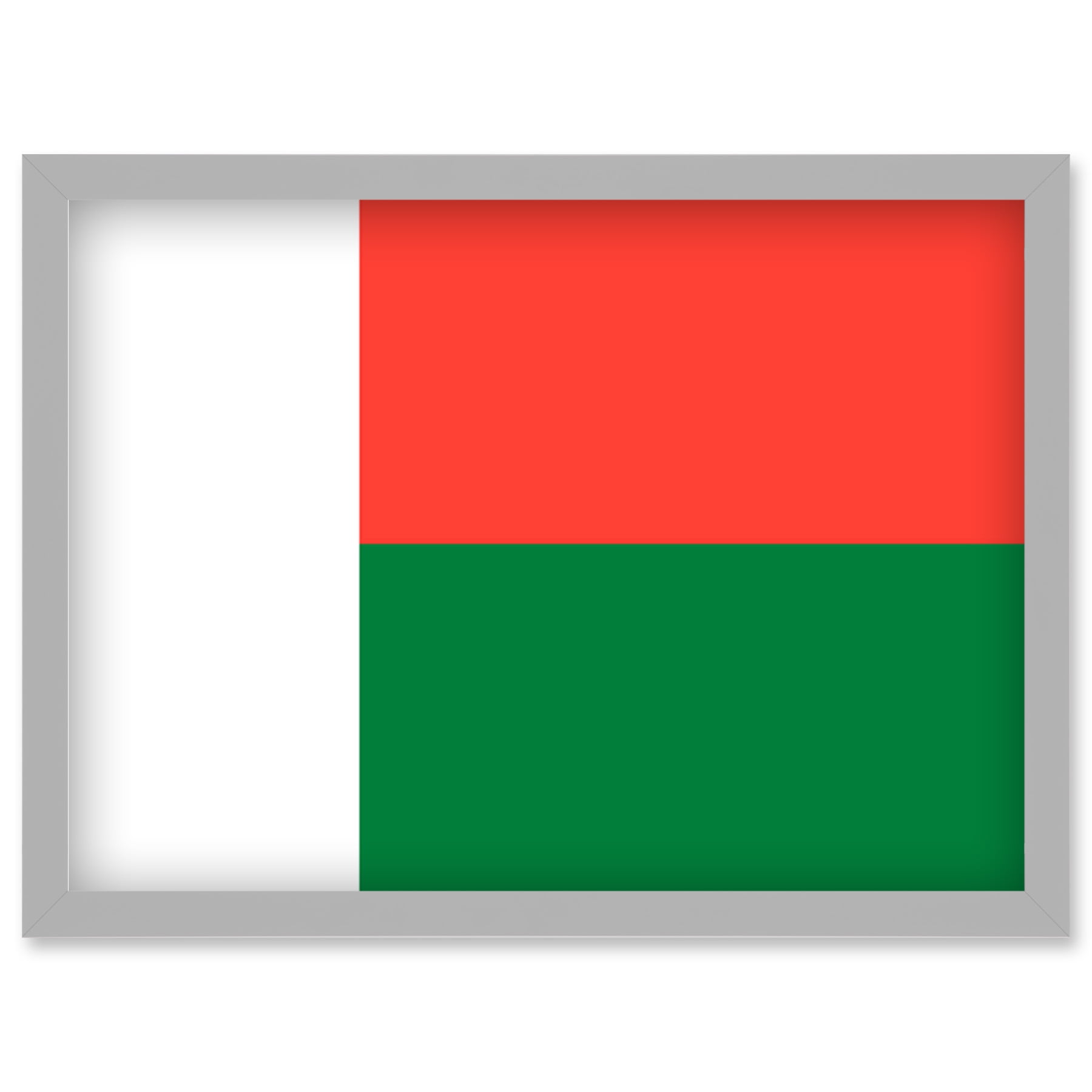 Madagascar National Flag Patriotic Vexillology World Flags Country