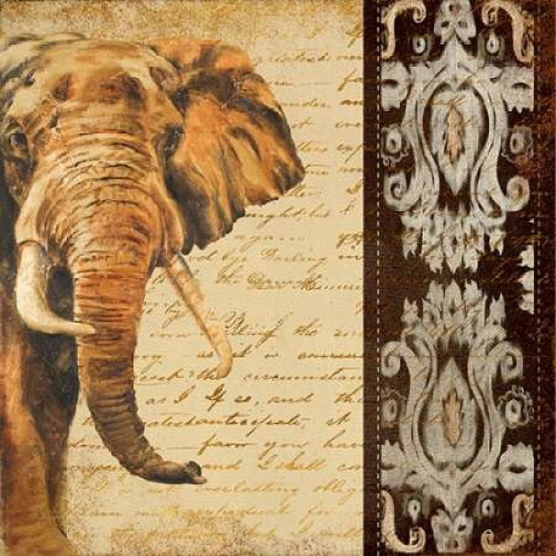 Madagascar Safari III Canvas Art - Patricia Pinto (24 x 24)