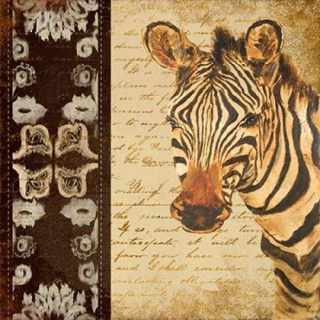 Madagascar Safari IV Canvas Art - Patricia Pinto (24 x 24)