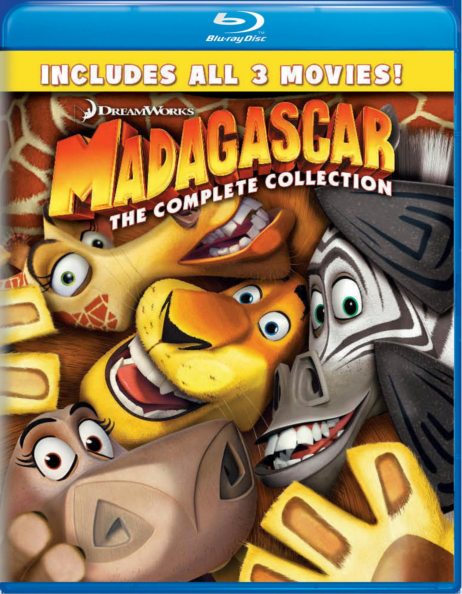 Madagascar: The Complete Collection (Blu-ray Set) [Blu-ray