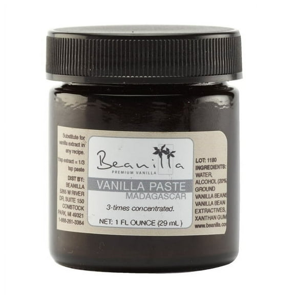 Madagascar Vanilla Bean Paste, 3-Fold