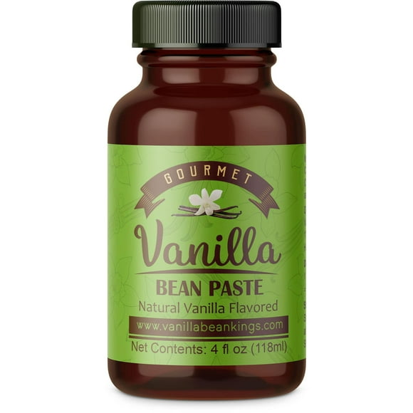 Madagascar Vanilla Bean Paste for Baking & Cooking - Made with Real Vanilla Seeds - 4 OZ