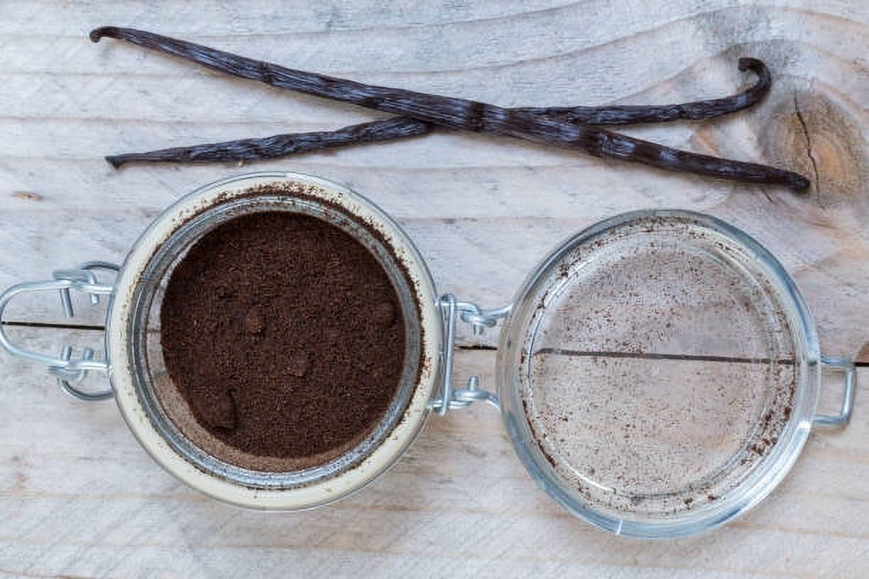 Madagascar Vanilla Bean Powder, Unsweetened (Pure Ground Raw Vanilla Beans) 1lb