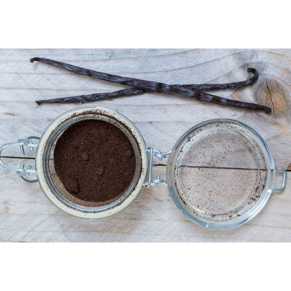Madagascar Vanilla Bean Powder, Unsweetened (Pure Ground Raw Vanilla Beans) 1lb