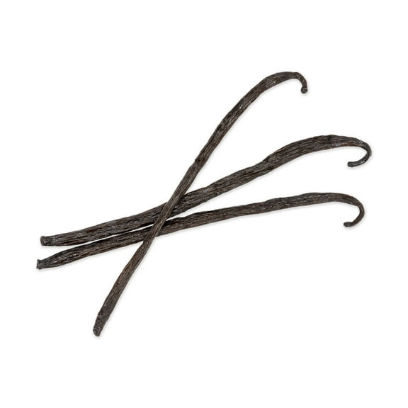 Madagascar Vanilla Beans - Grade A Vanilla Pods from Madagascar - 2 Whole Beans