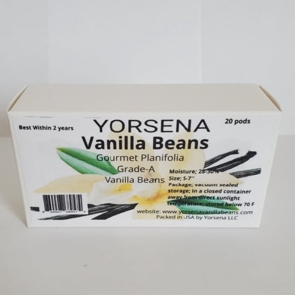Madagascar Vanilla Beans Grade A , planifolia 20 pods