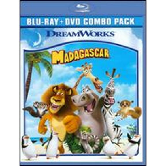 Pre-Owned Madagascar [WS] [2 Discs] [Blu-ray/DVD] (Blu-Ray 0097361099842) directed by Eric Darnell, Tom McGrath
