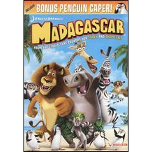 Pre-Owned Madagascar [WS] [Bonus Penguin Caper] (DVD 0097361428543) directed by Eric Darnell, Tom McGrath