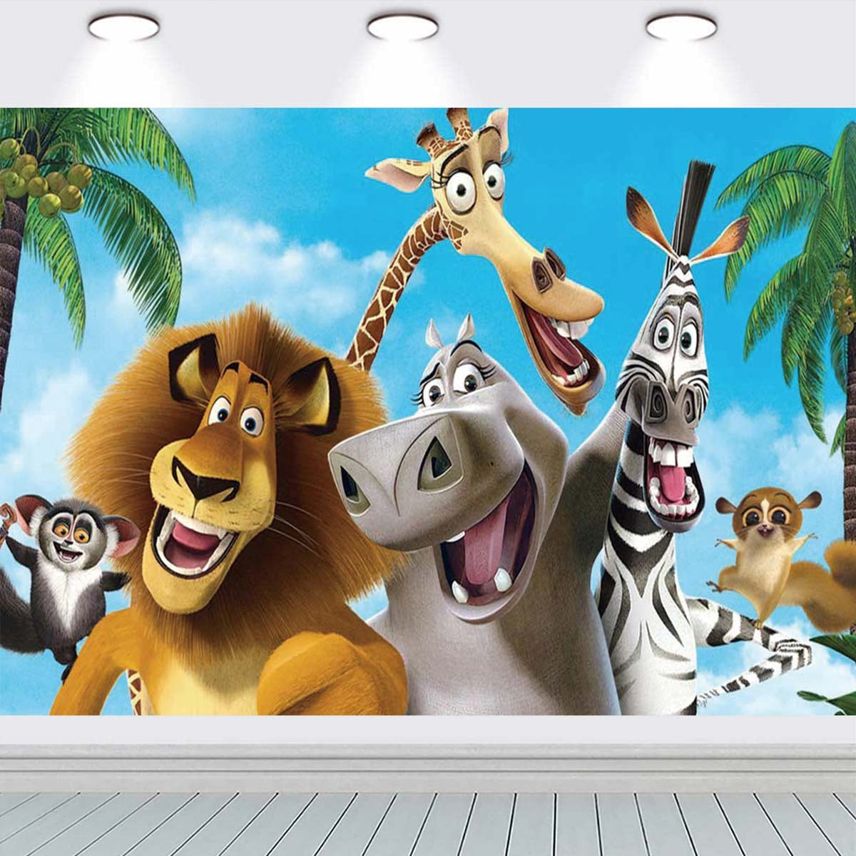 Madagascar school Taspestry Poster Banner Backdrop Background Wall ...