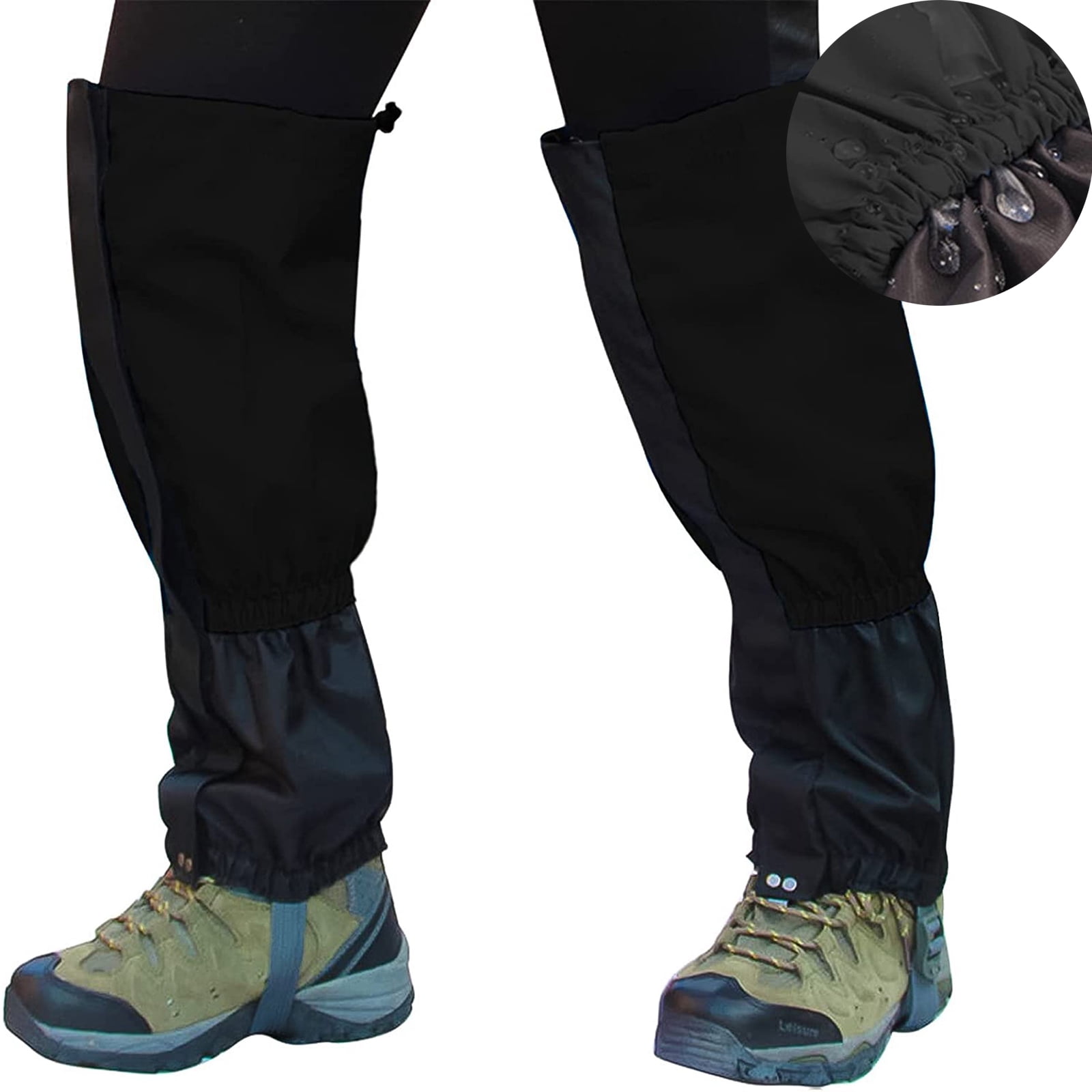 Madala Snow Leg Gaiters, Waterproof Boot Gaiters for Hiking, Ultra AntiTear Leg Gaiters for Men