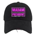 Madam President Election 2024 Kamala Trucker Hat Vintage Hat AllBlack