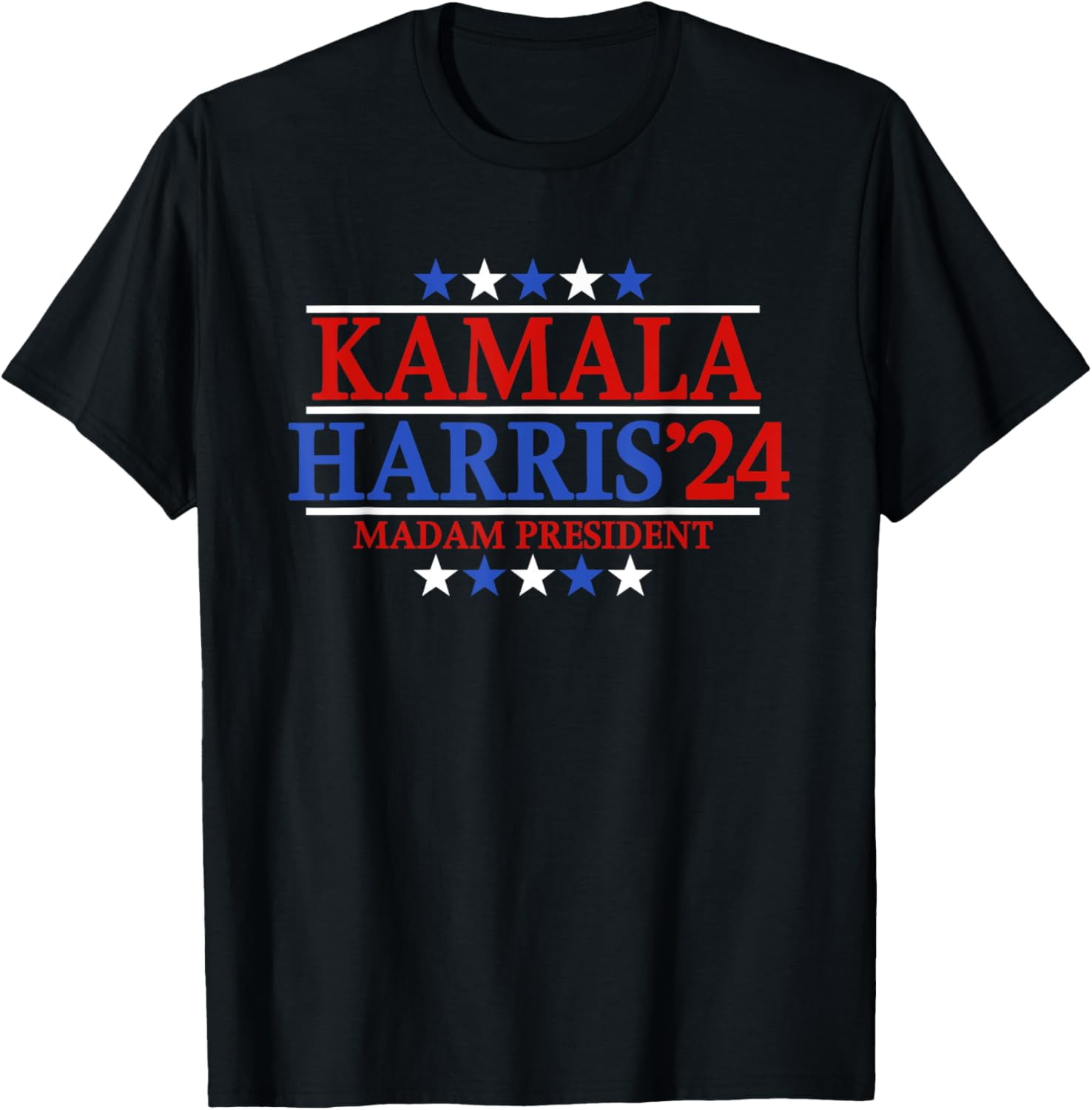 Madam President Kamala Harris 2024 Vote Democrat Beat Trump TShirt