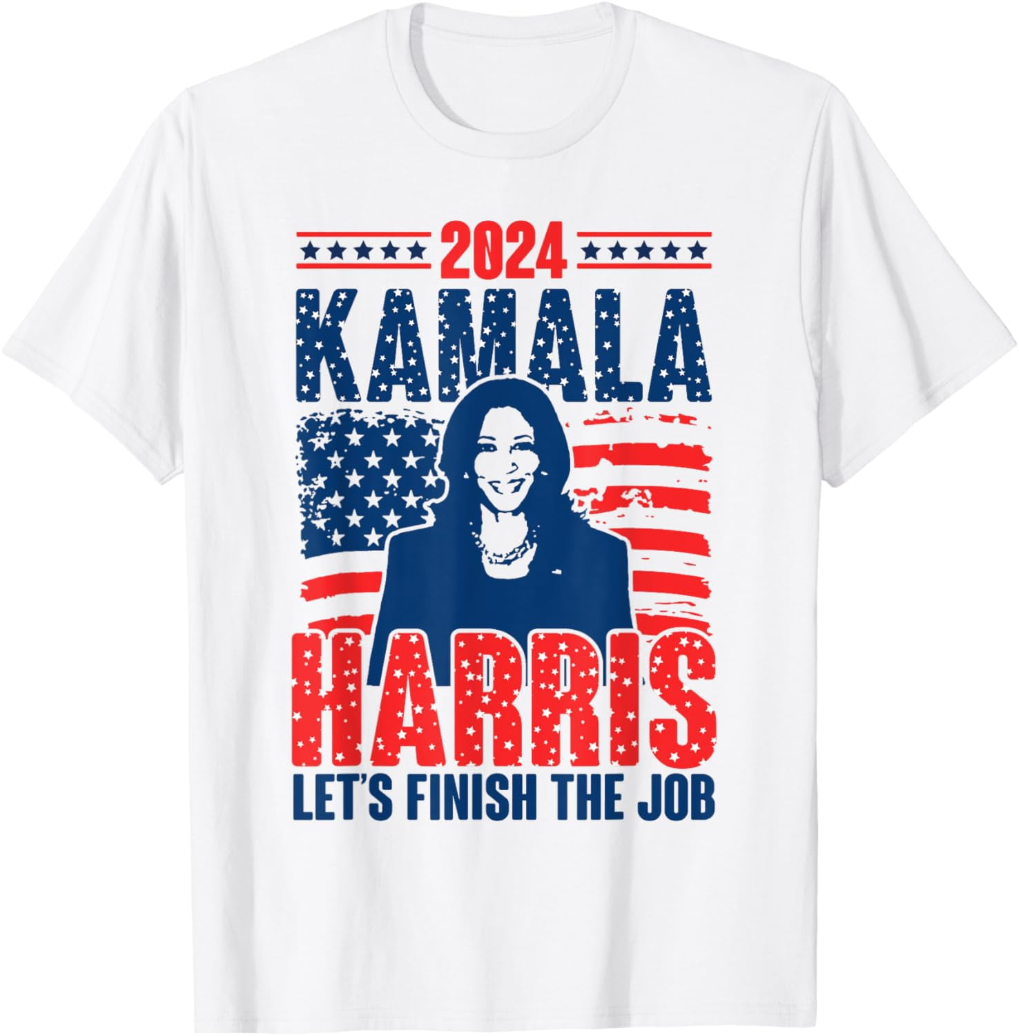 Madam President Kamala Harris Let's Finish The Job 2024 TShirt