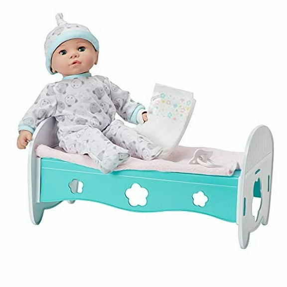 Madame Alexander 14" Adoption Day Baby Boy Doll, Light Skin, Blue Eyes,20455