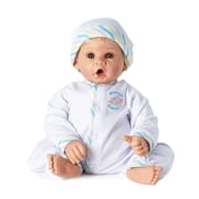 Madame Alexander 19-inch Newborn Nursery Baby Doll, Little Sweetheart, Light Skin Tone, Blue Eyes, Blonde Hair
