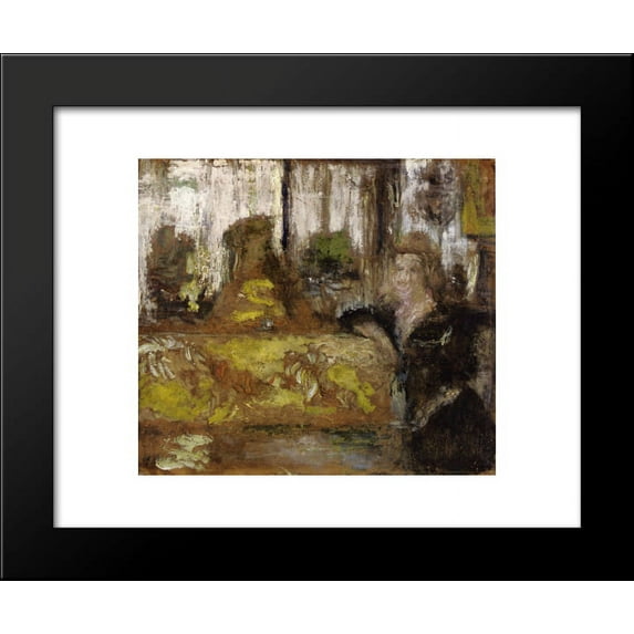 Madame Arthur Fontaine 20x24 Framed Art Print by Edouard Vuillard