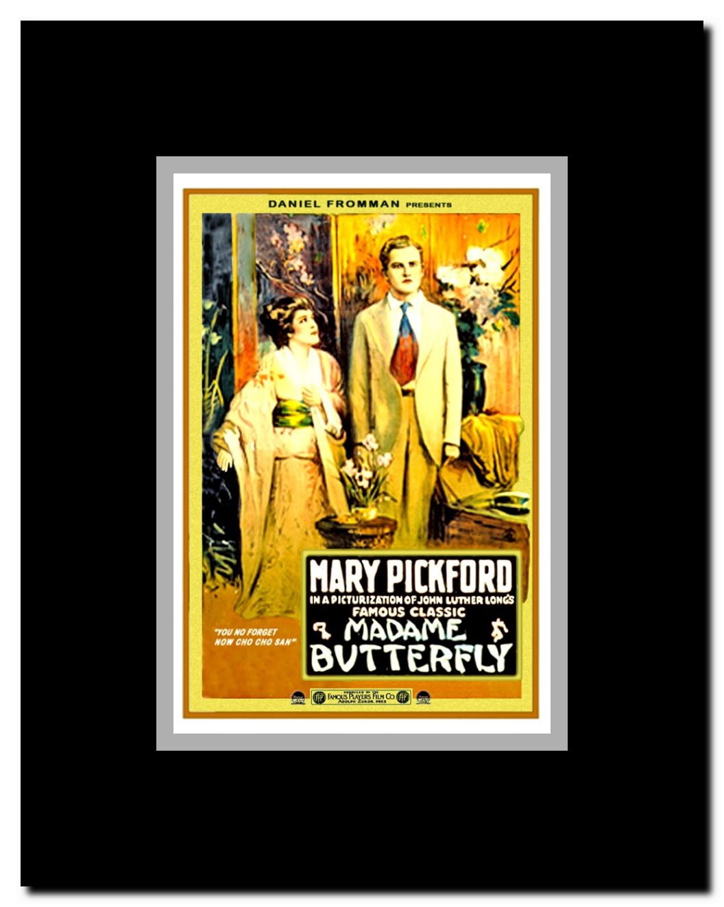 Madame Butterfly Framed Movie Poster