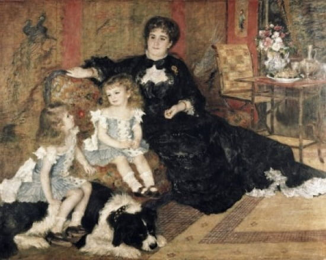 Madame Carpenter and Her Children  1878 Pierre-Auguste Renoir (1841-1919French)  Oil on canvas Metropolitan Museum of Art New York City Canvas Art - Pierre-Auguste Renoir (24 x 36)