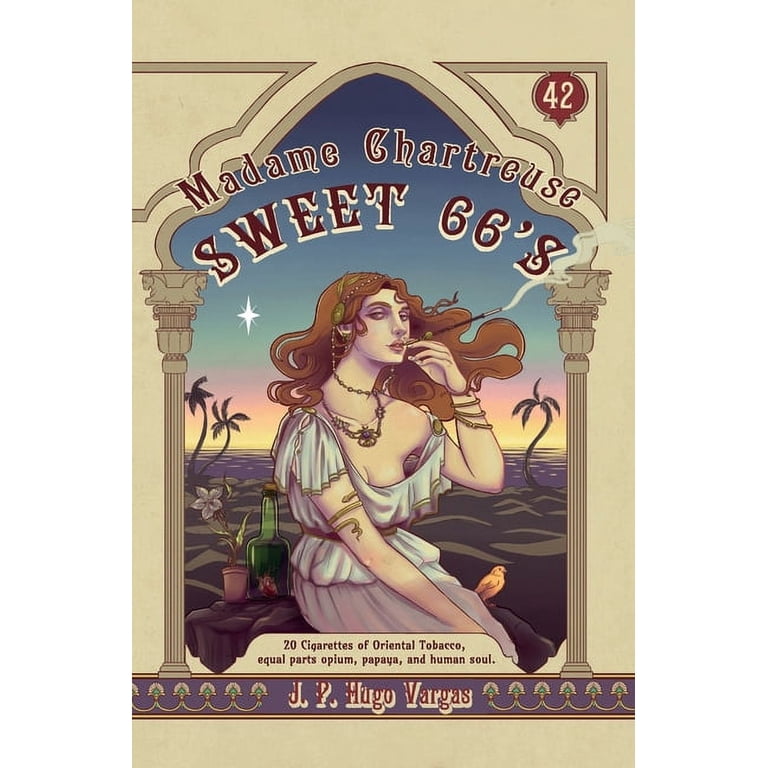 oriental tobacco cigarettes Madame Chartreuse Sweet 66's: 20 Cigarettes of Oriental Tobacco, equal  parts opium, papaya, and human soul, (Paperback)
