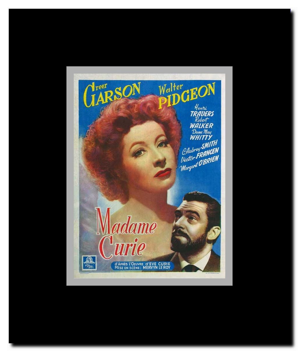 Madame Curie Framed Movie Poster