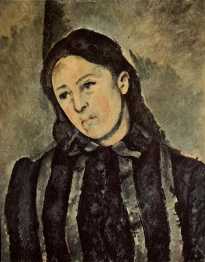 Madame Czanne Canvas Art - Paul Czanne (24 x 36)