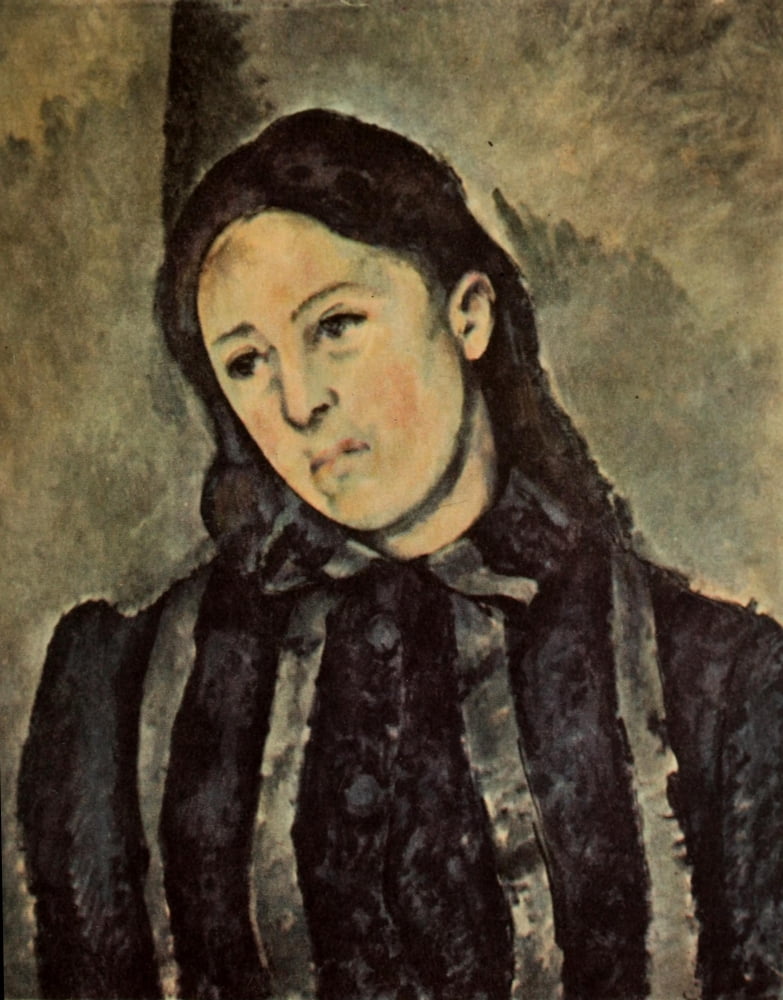 Madame Czanne Czanne 1953 Canvas Art - Paul Czanne (18 x 24)
