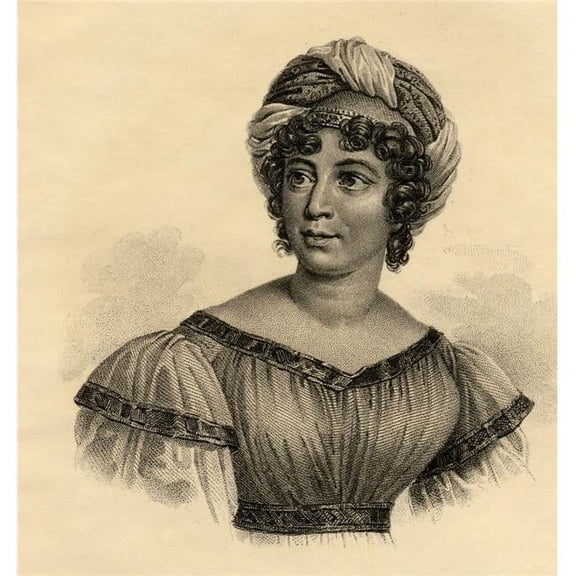 Madame De Stael Anne-Louise-Germaine Necker Baroness De Poster Print - Large - 28 x 30