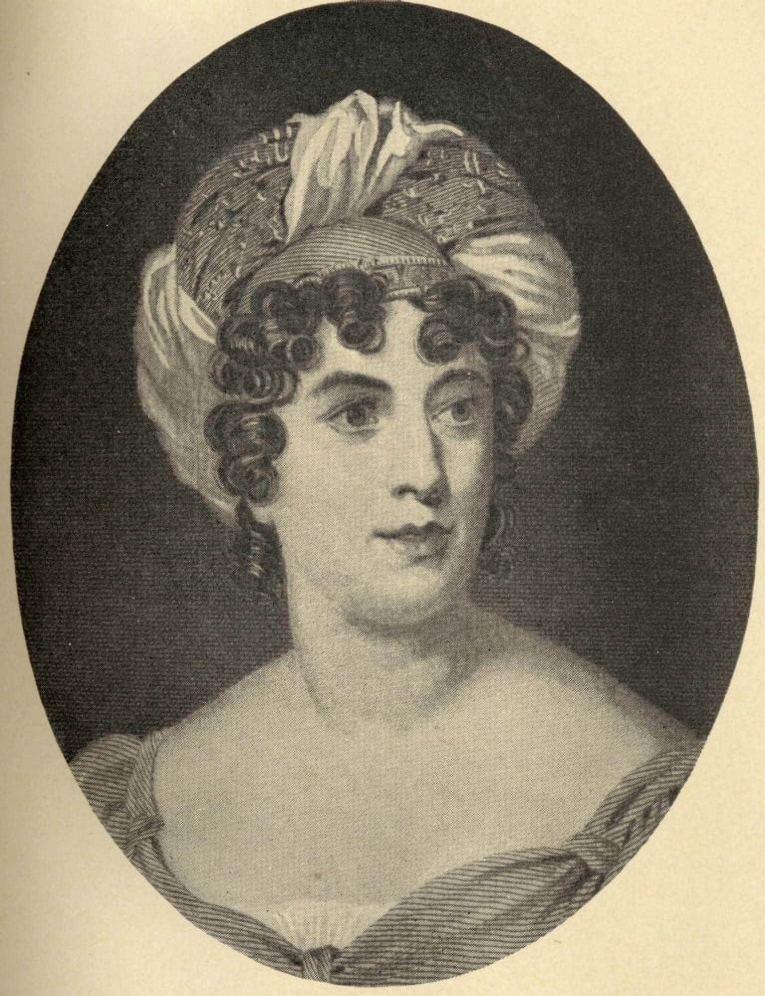 Madame De Stael (Anne-Louise-Germaine Necker) Baroness De Stael-Holstein1766 1817 Author And Political Propagandist Canvas Art - Ken Welsh Design Pics (13 x 17)