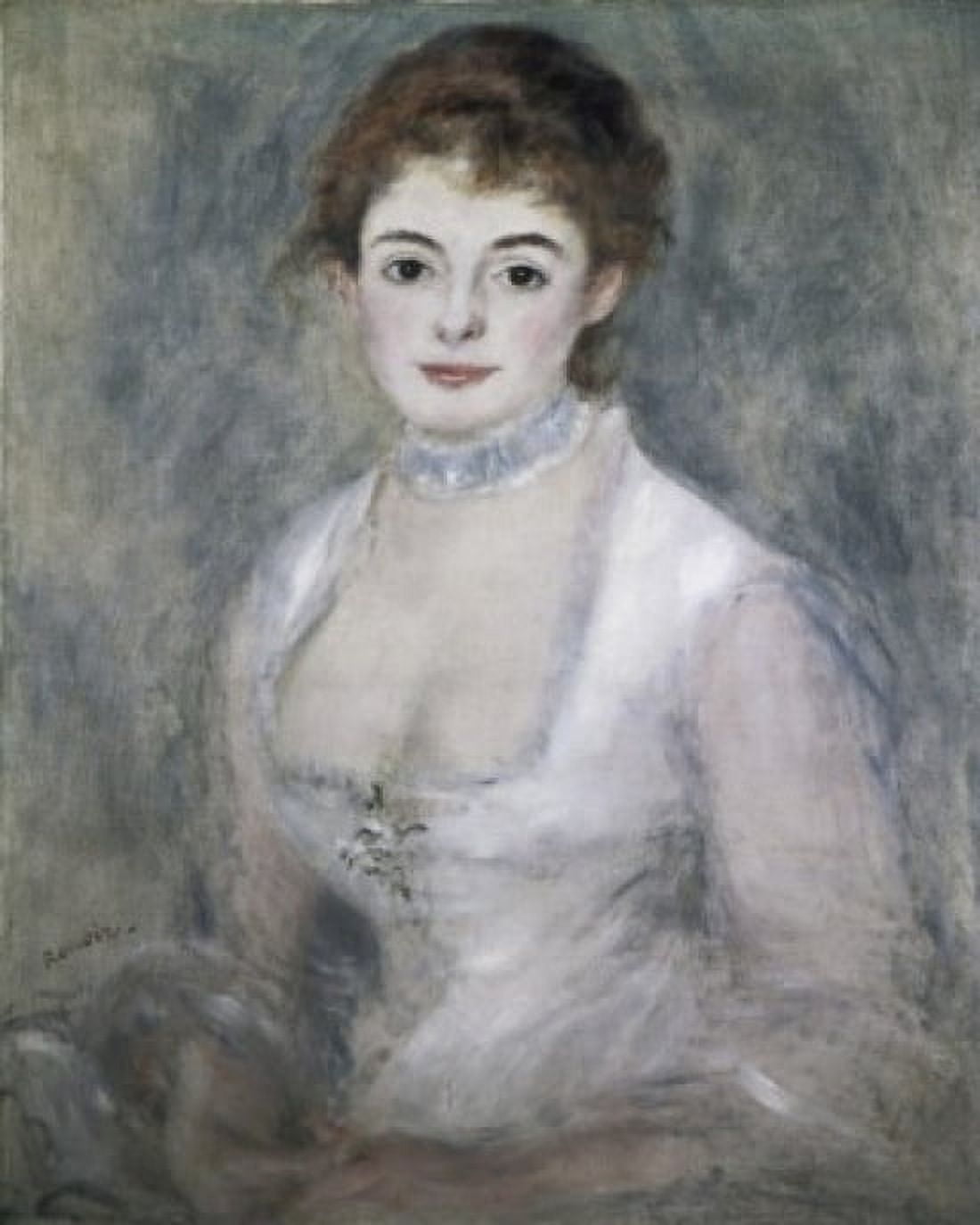 Madame Henriot 1876 Pierre Auguste Renoir (1841-1919 French) Oil on canvas National Gallery of Art Washington DC USA Canvas Art - Pierre Auguste Renoir (18 x 24)
