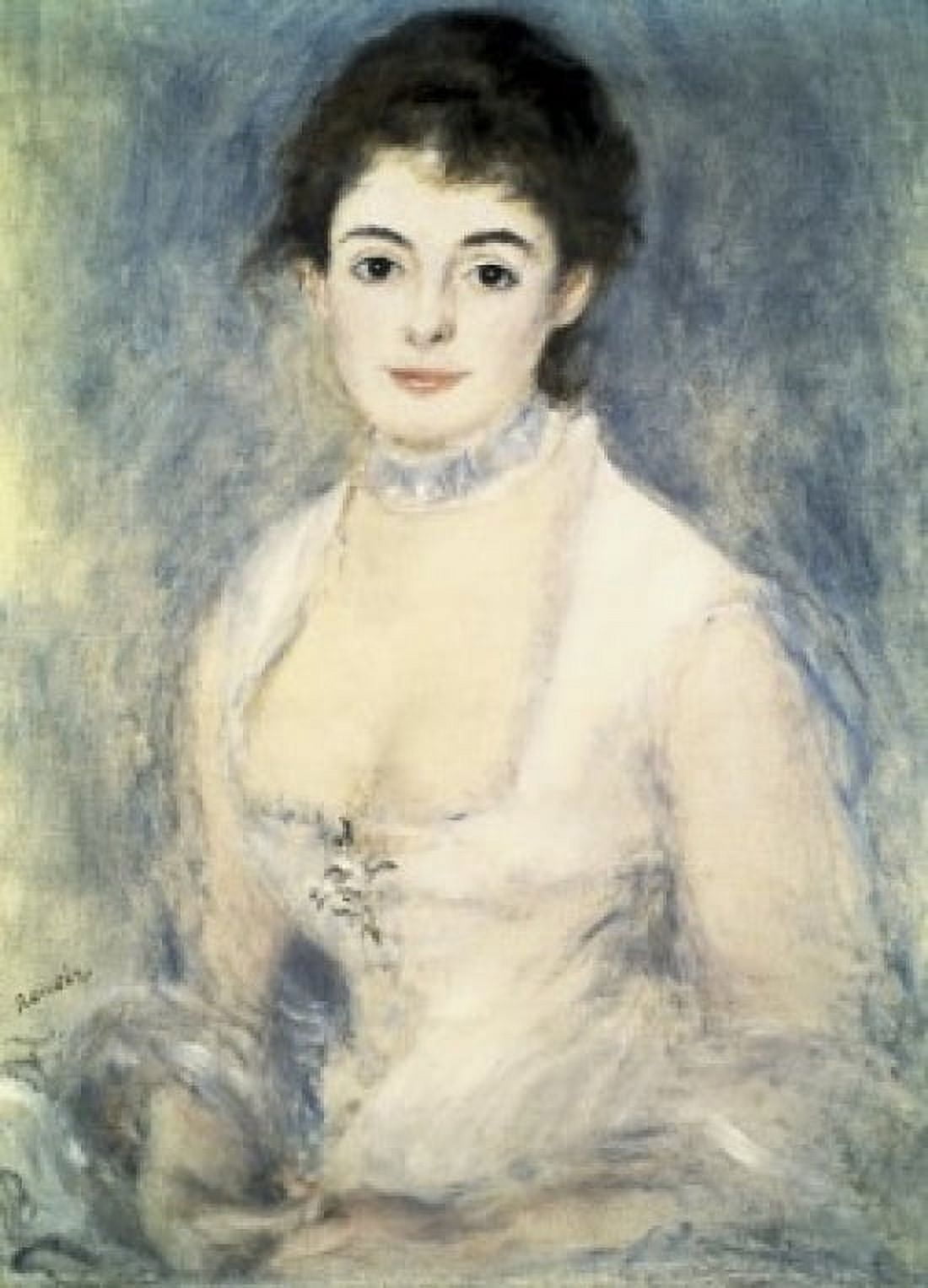 Madame Henriot C1876 Pierre Auguste Renoir (1841-1919 French) National Gallery of Art Washington DC USA Canvas Art - Pierre Auguste Renoir (24 x 36)