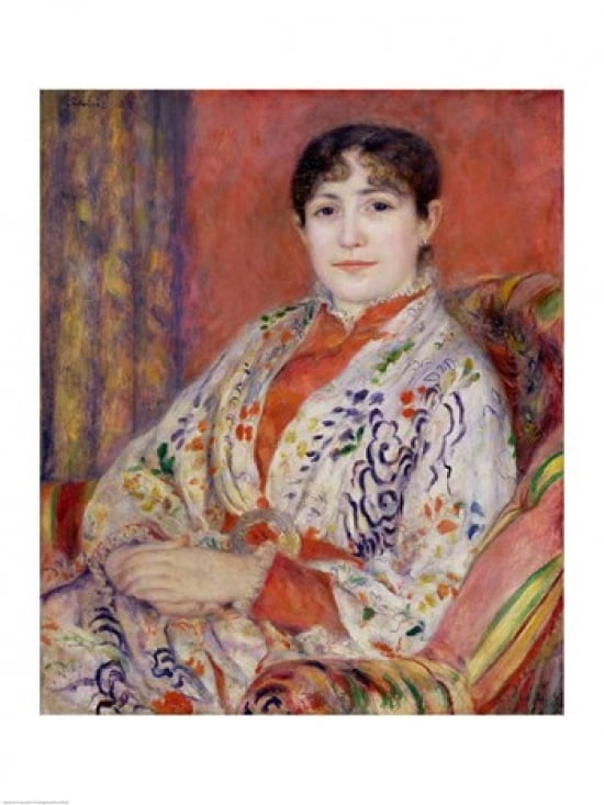 Madame Heriot 1882 Canvas Art - Pierre-Auguste Renoir (24 x 36)