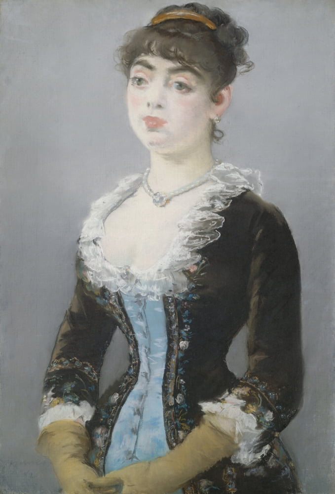 Madame Michel-Levy Canvas Art - (24 x 36)