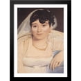 thumbnail image 1 of Madame Philibert RiviΦre, nΘe Marie-Franτoise-Jacquette-Bibiane Blot de Beauregard [detail] 28x38 Large Black Wood Framed Print Art by Jean Auguste Dominique Ingres, 1 of 2
