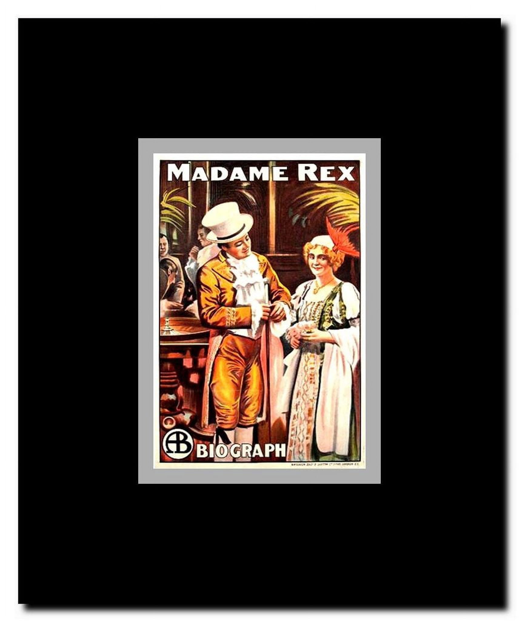 Madame Rex Framed Movie Poster