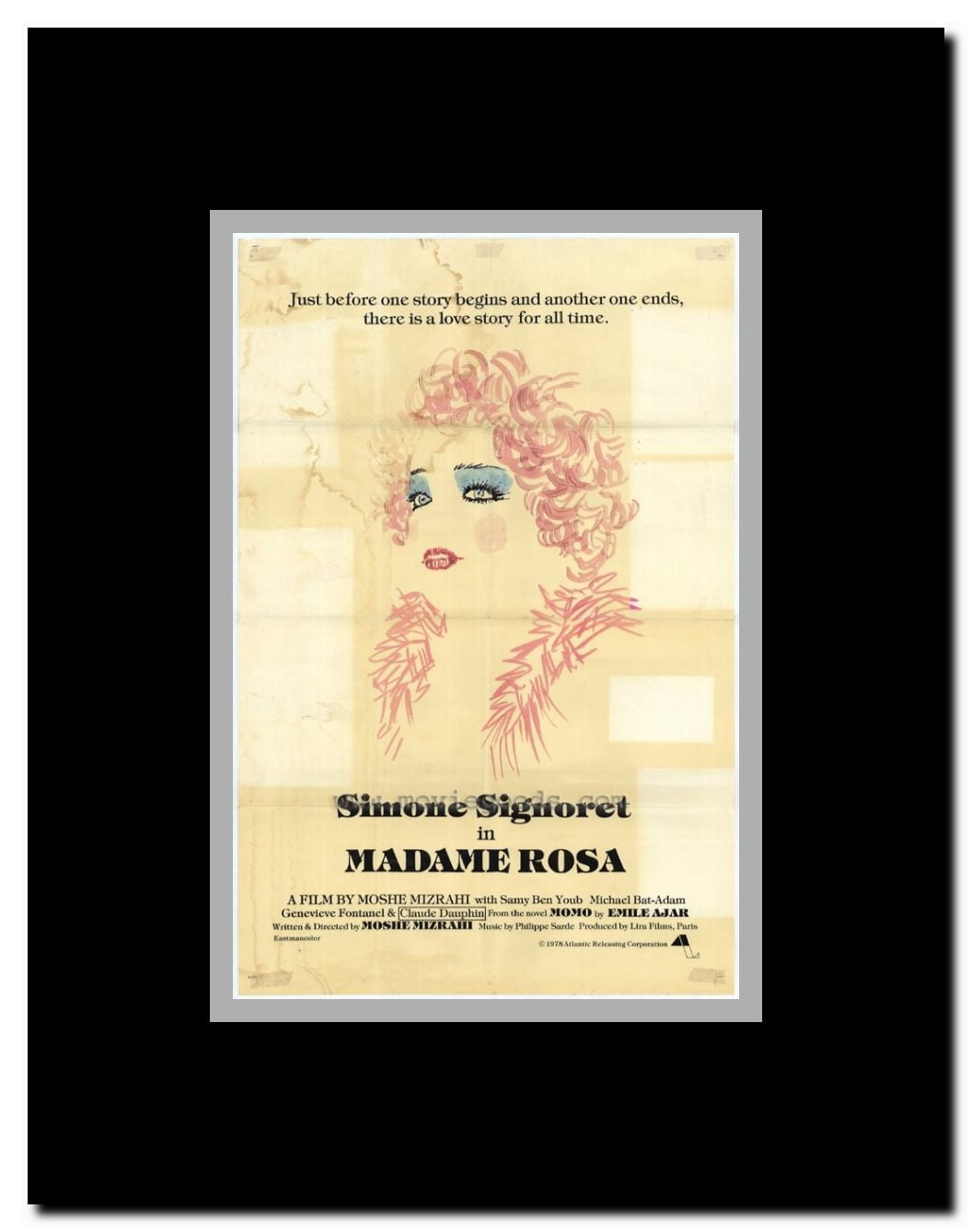 Madame Rosa Framed Movie Poster