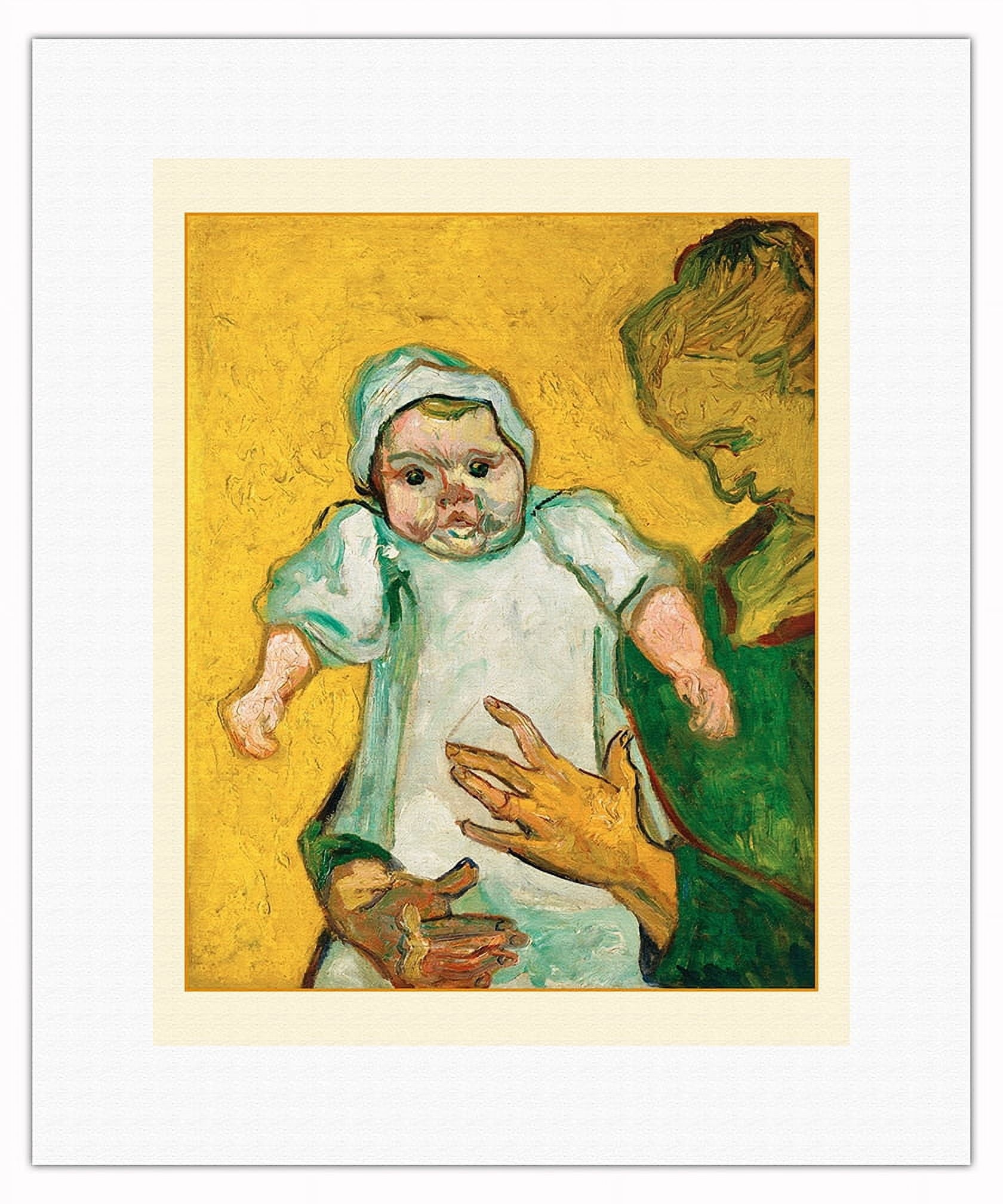 Madame Roulin and Her Baby Marcelle - From an Original Color Painting ...