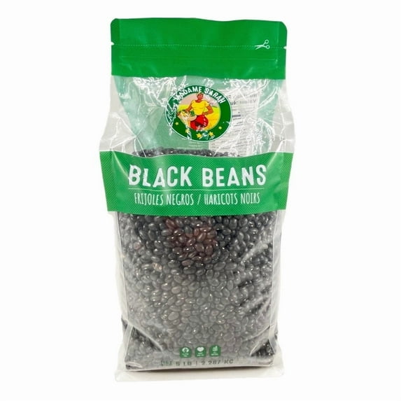 Black Beans, Dried (5 lb)