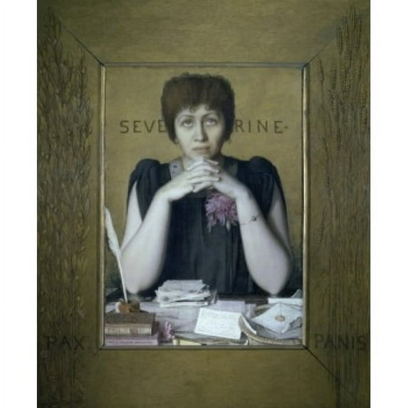 Madame Severine c.1895 Louis Welden Hawkins Muse d'Orsay Paris France Poster Print