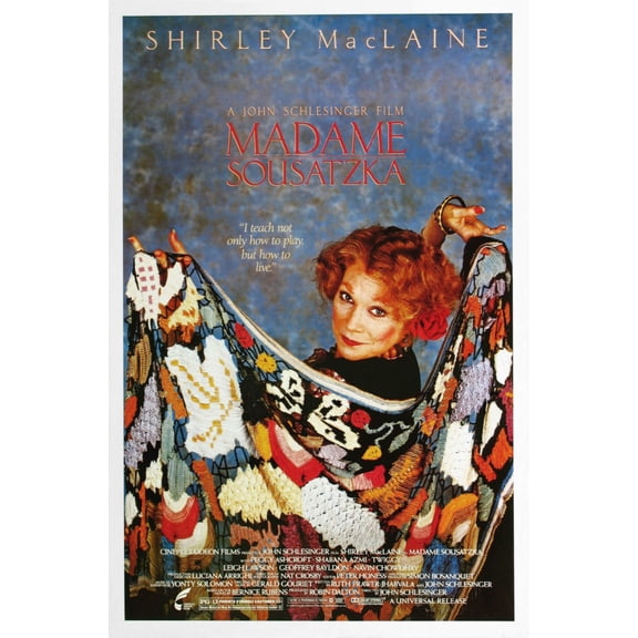 Madame Sousatzka Movie Poster 24inx36in (61cm x 91cm) Art Poster 24x36 Square Adults AB Posters